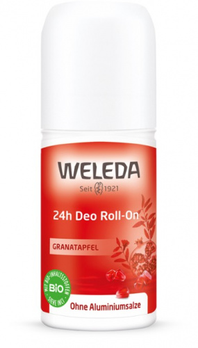 Гранатовый дезодорант 24 часа  Roll-On weleda 50мл