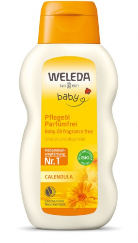Масло с календулой для младенцев weleda 200 мл