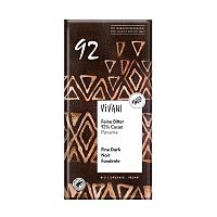 Шоколад Горький 92% какао, Vivani 80 г